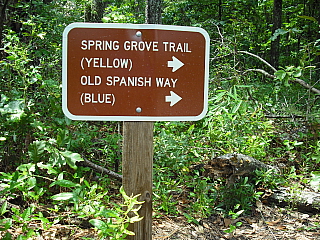 san felasco trail sign